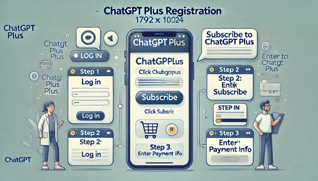 ChatGPTplusの登録方法についての見出し画像